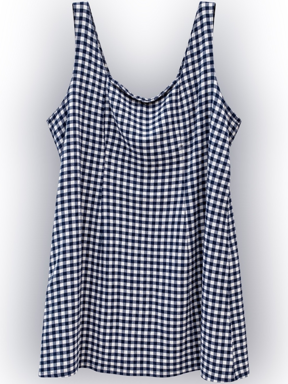 Old Navy Navy and White Gingham dress